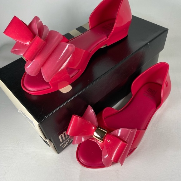 Little girls 12 Mel subduction II dark pink flat sandal - Picture 6 of 8